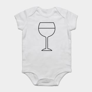 Wine Glass Baby Bodysuit